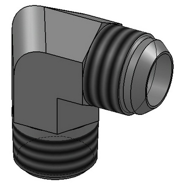 MJ-MBSPT 90Â° Elbow