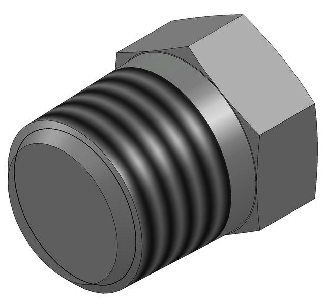 External Hex Pipe Plug