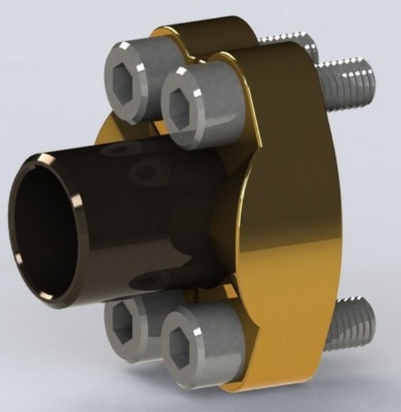 SAE-Flanges With Flanged Welding Neck