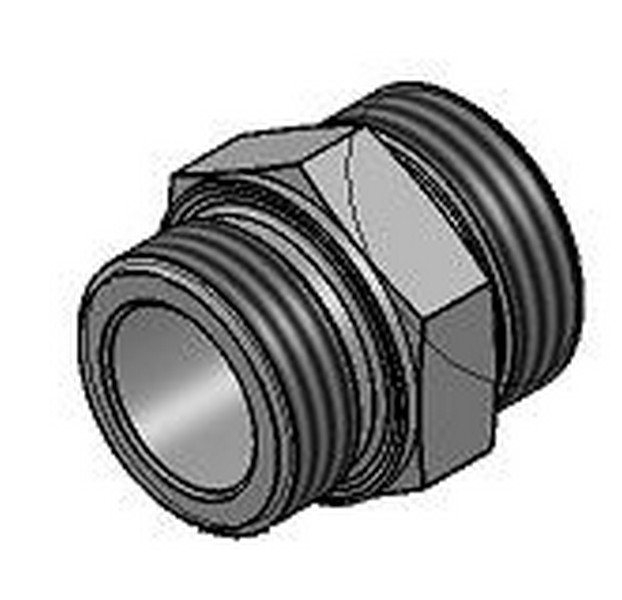 GE-LR - STRAIGHT MALE STUD COUPLING