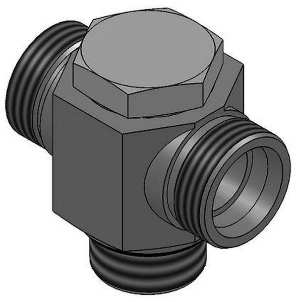 TWH-R - HIGH PRESSURE TEE BANJO COUPLING