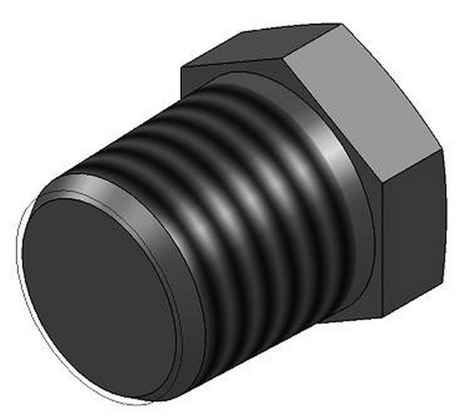 HP-B - HEX HEAD PLUG