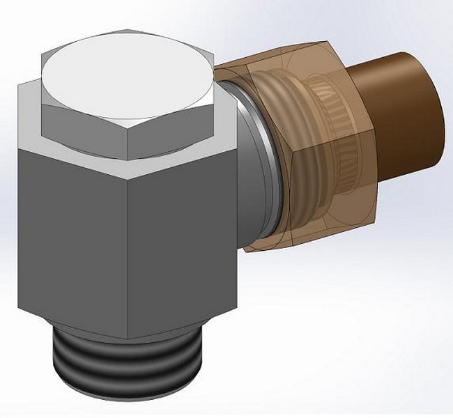 WH-R-ED HIGH PRESSURE BANJO COUPLING