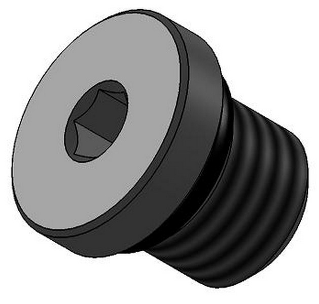 SHP-M-OR - SOCKET HEAD PLUG WITH 'O' Ring Sealing